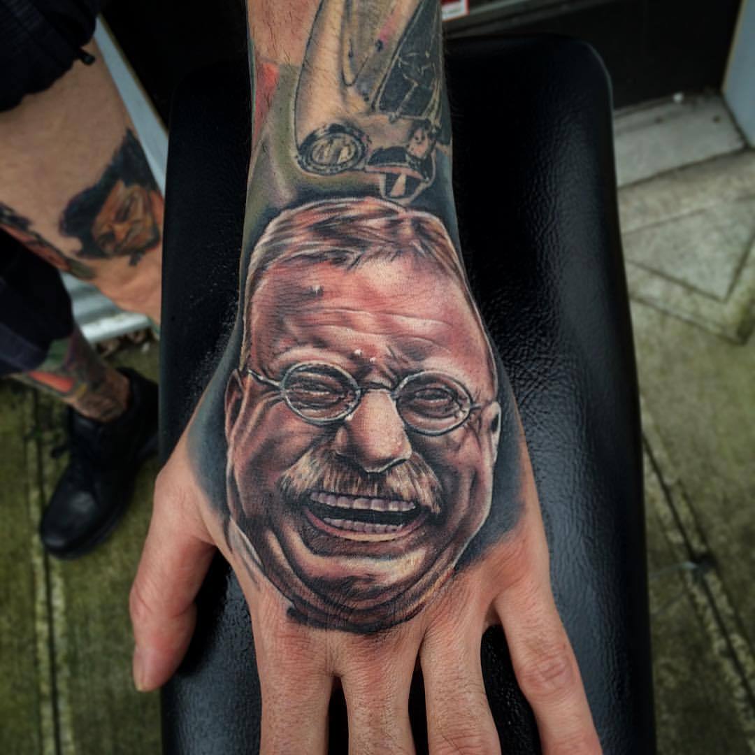 A tattoo tribute to Teddy Roosevelts resilience  clevelandcom