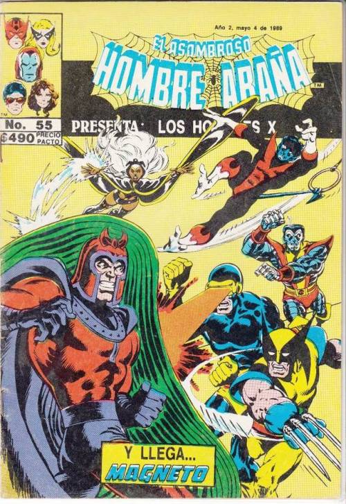 browsethestacks:Vintage Comic - El Asombroso Hombre-Araña #055 (May04th1989) (Mexican)