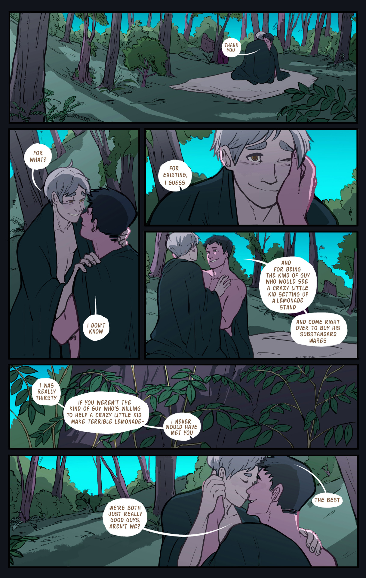isnri:  The Stars in Summer  (Read the full fic here)  The summer before his senior