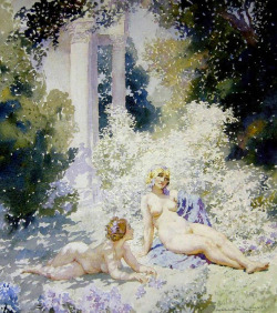 artbeautypaintings:  Two suns - Norman Lindsay