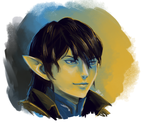  I haven’t drawn anything for myself in ages, but I suddenly got the urge to paint. So here&rs