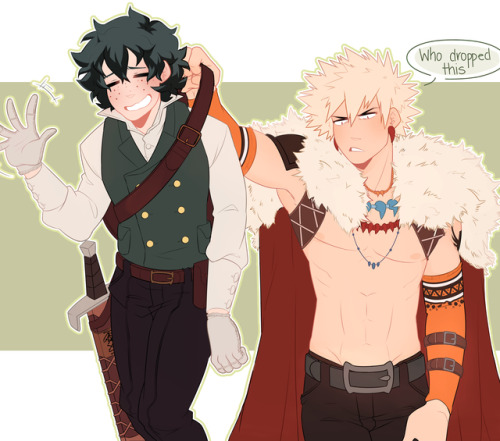 mapleleauf:Deku don’t you know not to go wandering around in the forest who knows what you’ll run in