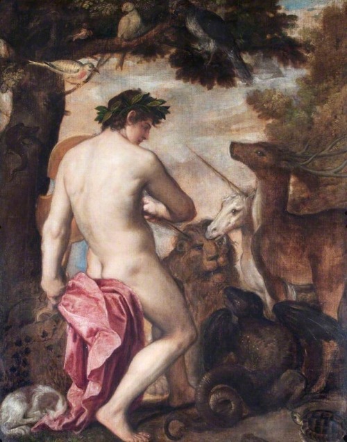 Orpheus Enchanting the Animals ~ Padovanino 