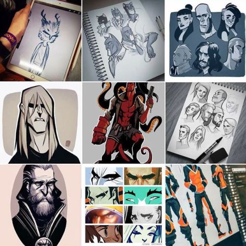 My #TopNine! Thanks for looking at my scribbles! Next year I’m...