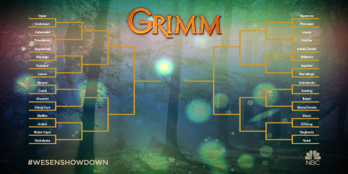 Grimmsters, Season 6&rsquo;s Wesen are up to you. The Wesen Showdown begins Monday on Twitter.