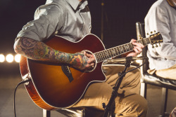 jatnnanunez:  A sneak peek of ADTR’s acoustic set for Billboard.com. 