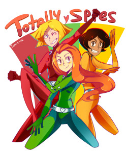 Tomoe-Chi:  Sam &Amp;Amp; Clover &Amp;Amp; Alex, Totally Spies 