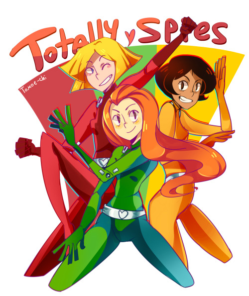 tomoe-chi:Sam & Clover & Alex, Totally Spies