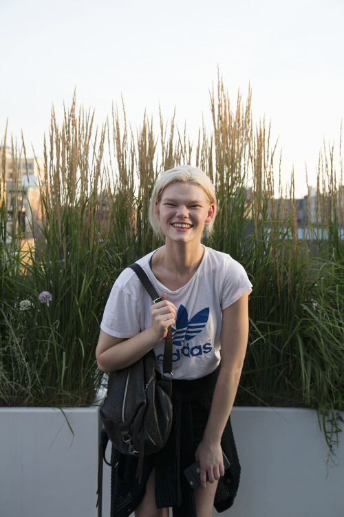 Digital Fashion Drinks on the Tumblr roof. Champagne by Veuve Clicquot. Photos by Julia Chesky. 