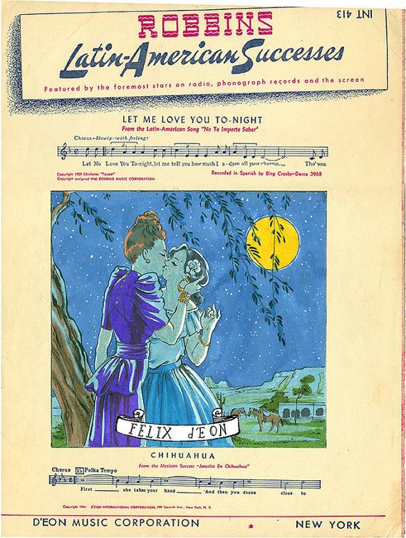 felixdeon: A collection of paintings on Lesbian themes by Felix d’Eon. They can