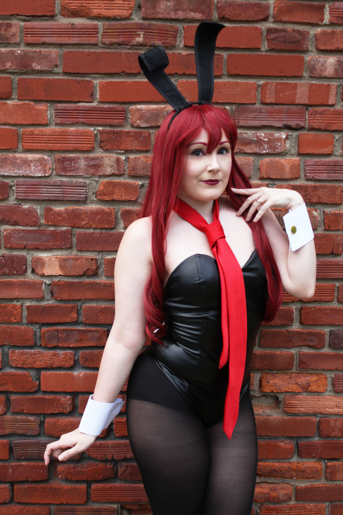 mahoushojo: “El Psy Congroo!”Did a cosplay test the other weekend as bunny suit Kurisu. One day I’ll