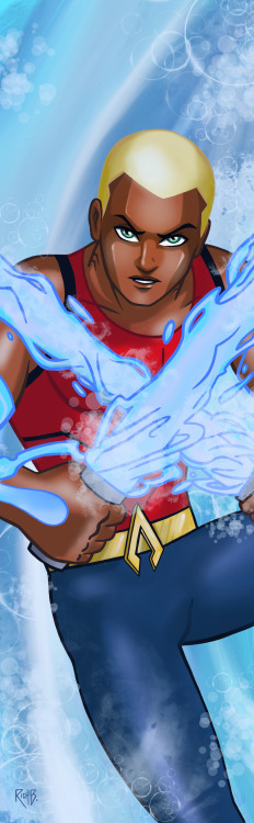 Aqualad from Young Justice!Art and colors by me. 