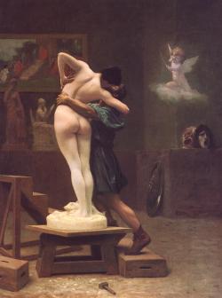 artmagnifique:  JEAN-LEON GEROME. Pygmalion and Galatea, 1890, oil on canvas. 