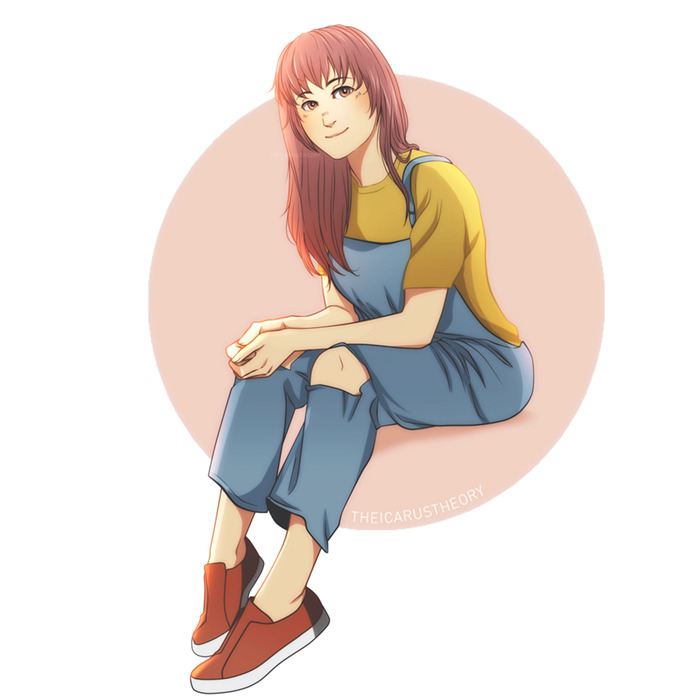 Had to draw my soft girl who I just want to be happy and like herself. Koe no Katachi