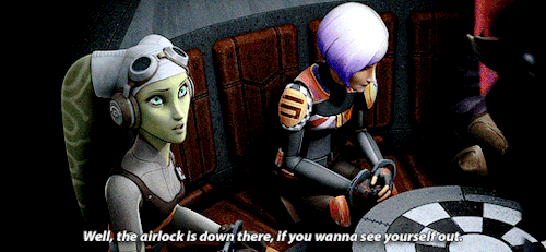 swanimated: hera syndulla &amp; darth maul in The Holocrons of Fate.