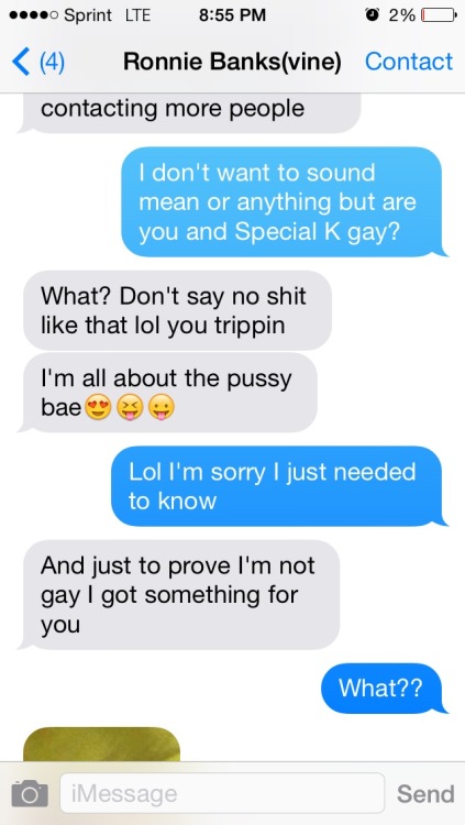 blksexyman:  Ronnie banks naked pic sent to me through text