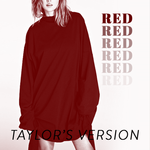 nowimcoveredinyou:@tsnation event 04 | album redesign[ Red Taylor’s Version ]I can’t wait til we can