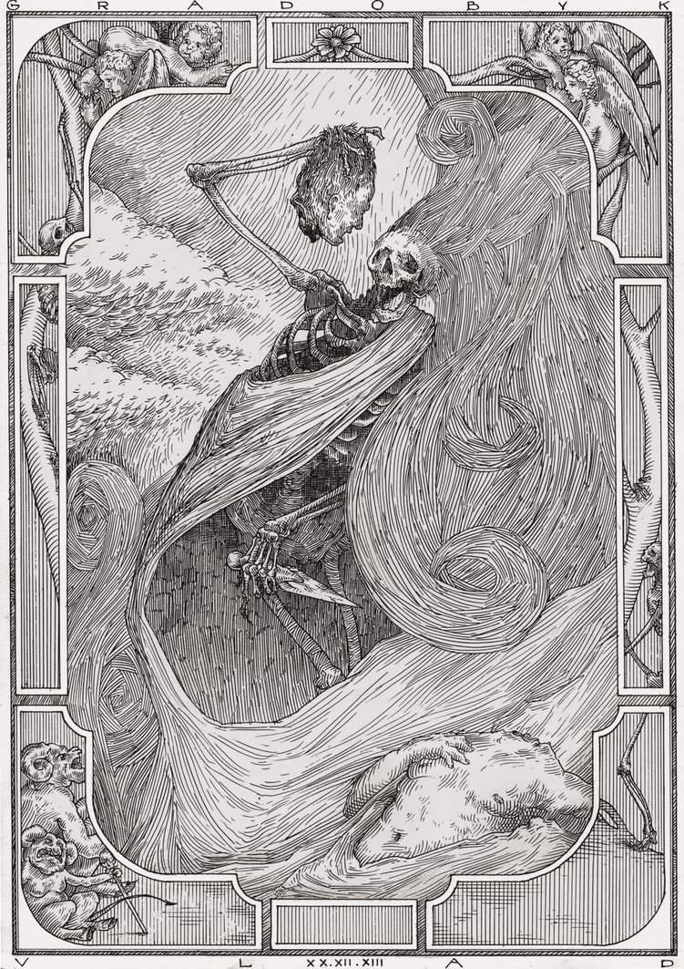 fer1972:Skeletons by Vlad Gradobyk