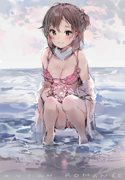 冬っぽい海が好きなラクガキ pic.twitter.com/MnF0ySMq9d— Anmi (@Anmi_) November 22, 2017