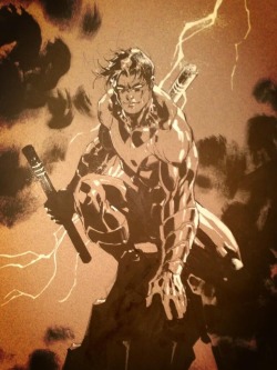 joearlikelikescomics:  Nightwing by Jim Lee 