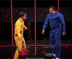 nhu-dles:  Sticky Balls with Daniel Radcliffe on The Tonight Show Starring Jimmy