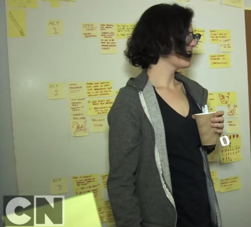 kasukasukasumisty:  Some impossible to decipher outlines on the wall!   - OPEN -SAME- Steven reading (not going to read into it saying the opening is the ‘same’…)  - Can’t read most of it but I can make out “Garnet”