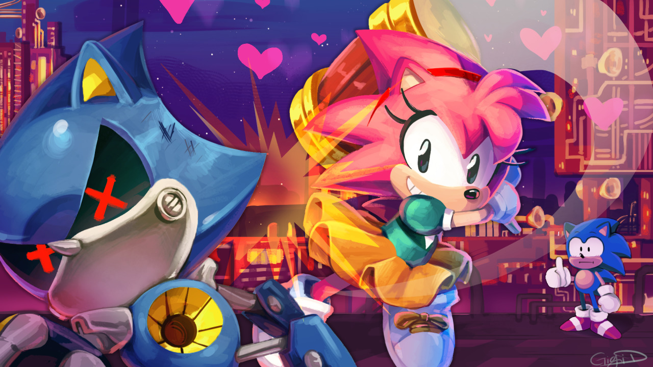 sonAmy °•~♡~•° in 2023  Sonic funny, Sonic fan characters, Classic sonic