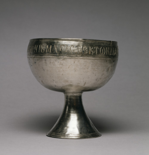 uncertaintimes: Byzantine, Silver Chalice, between 547 and 550 thewalters.org   #