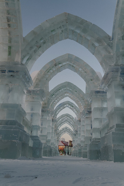Ice & Snow Festival in Harbin, China (by Flitze50).