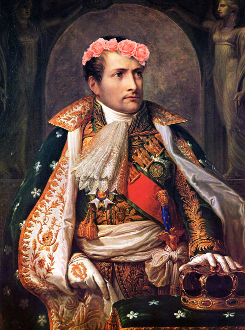 hoflords:valinaraii:mmeflamel:vive-le-empereur:Today I figured out how to add flower crowns on pictu