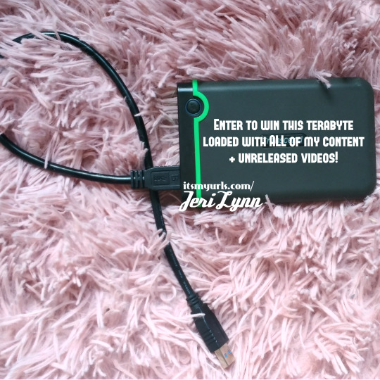 420camgirl:  March 1 - March 31Enter to win this terabyte loaded with all of my content   unreleased content (踰 value)!During the month of March, enter to win a terabyte hard drive that comes loaded with ALL of my video content   unreleased content