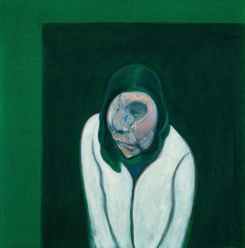 endless-unfolding:Francis Bacon, Study for the Nurse in Battleship Potemkin, 1957, Head of a Wo