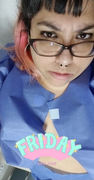 ohgoddammitrachelle: I’m still all lubed up from my pelvic exam. They left me waiting in the p