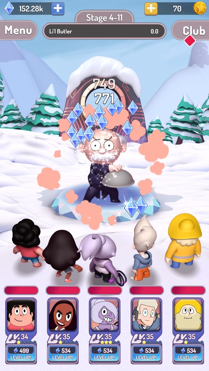 Not a boss, just a rare-ish enemy, but the fact that Li'l Butler is an enemy at all