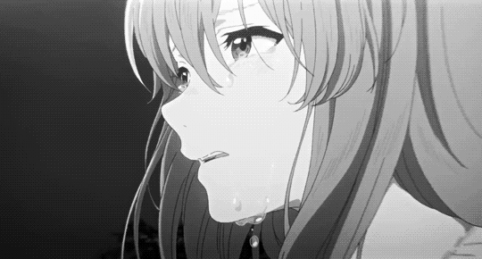 Sad, crying and aesthetic gif anime #1896107 on animesher.com