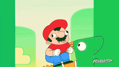 spacehamsterg:  Mario the Asshole. (x) 