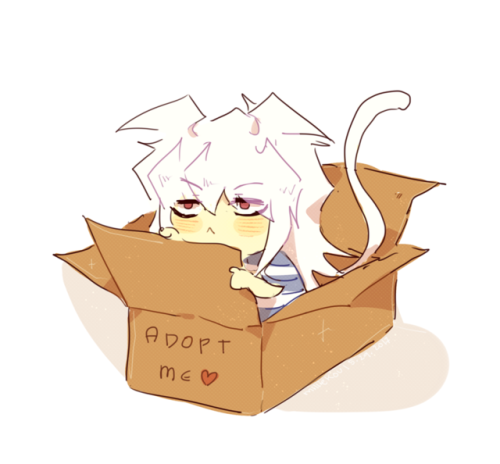 milliekou: He ended up looking like Garfield here for some reason.