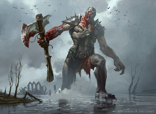 morbidfantasy21: Rot Hulk - Magic the Gathering by Greg Rutkowski