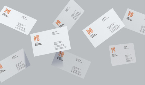 Branding for a hotel located in the old Lisbon historic centre, design by UMA