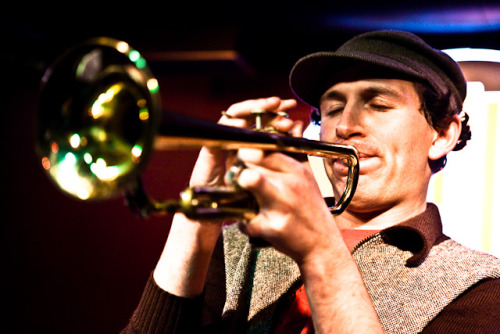 Britsh jazz trumpeter, composer, producer and DJ Matthew Halsall. 