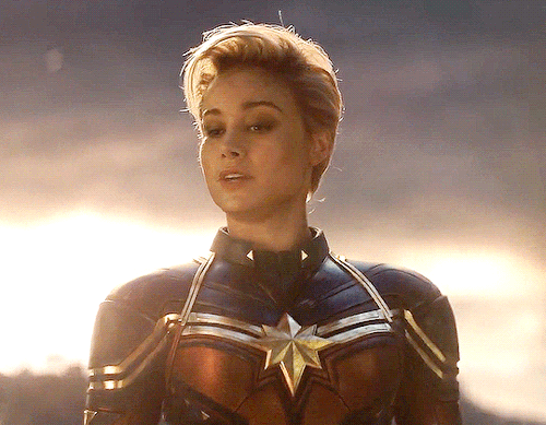 Brie Larson As Captain Marvel In Avengers: Engame (2019)