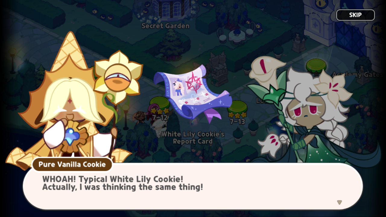 white lily cookie and pure vanilla cookie white lily cookie and pure vanilla cookie