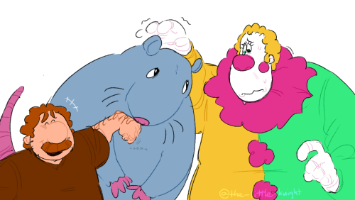 Remembered That These Three Should Meet!!!! Brick's Bark Is Worse Than His Bite, But Beebee Is SERIOUSLY