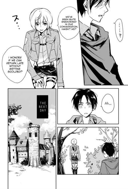 Shingeki no Kyojin, Doujinshi Eren X Mikasa (PT-BR)