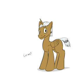 Grant, a ponification request, the original was an eagle oc.