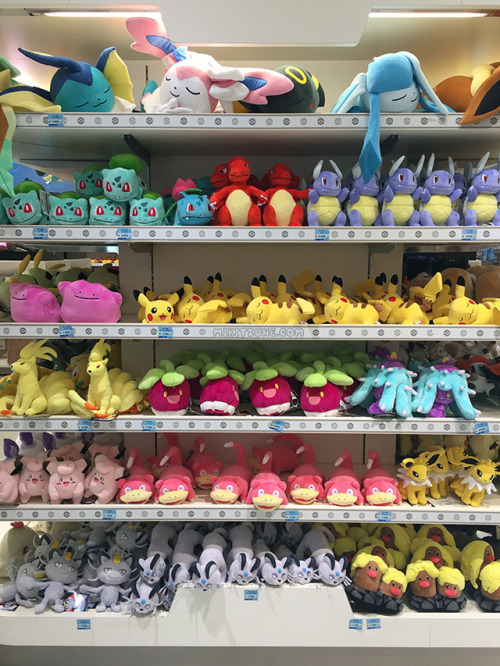 Pokemon Center exclusive plush at the Yokohama Pokemon Center