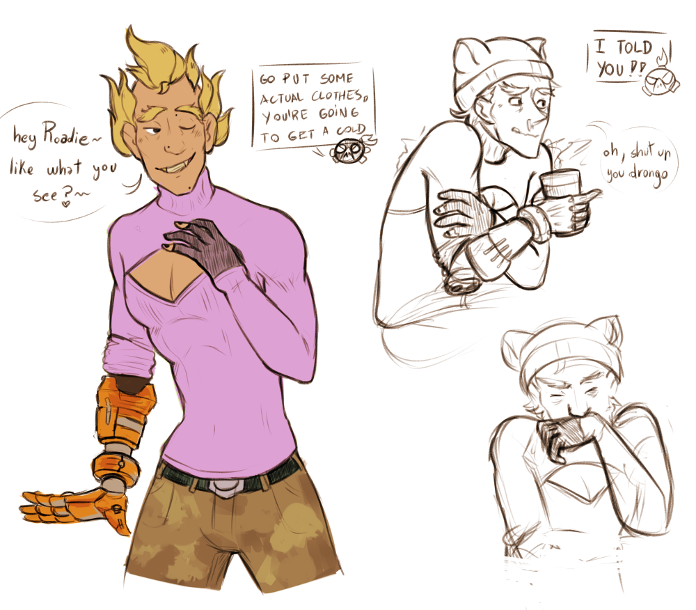 zxid:  stuff i drew because I don’t like winter and thats my way to deal with it…