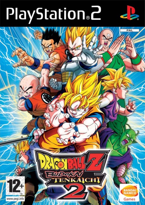 Box art comparison (JP/US/EU): Dragon Ball Z: Budokai Tenkaichi 2.