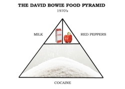 thedailyeatsmag:  The David Bowie Food Pyramid
