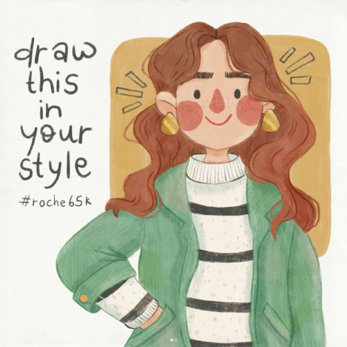 A little draw this in your style from instagram ☺️